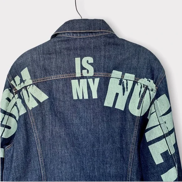 faithconnexion デニムジャケット Blue Print Denim Jacket by Faith Connexion on Sale